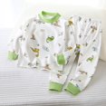 thumbnail image 4 of Bovxnpu Boys Girls Outfits Set 2 Piece Loungewear Set, Boys Long Sleeve Shirt and Pants Set for Toddlers Girls Fall Clothes Home Clothes 4 Years, 4 of 4