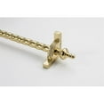thumbnail image 1 of Zoroufy 01544-03593 36 inch Dynasty Roped Tubular Stair Rod Set with Decorative Brackets Urn Finials in Polished Brass, 1 of 1