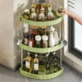 thumbnail image 2 of CNKOO 3 Tier Kitchen Seasoning Organizer Space Saving Spice Rack Organizer with Hooks for Condiments Spices Bottles, 2 of 8