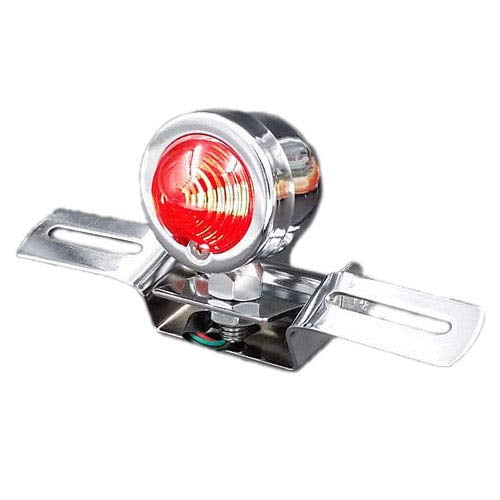 Bobber Old School Stop Visor Bullet Brake Running Tail Light Lamp Cafe Racer Vintage Bike Retro Custom