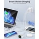 thumbnail image 3 of [Cargador] Cargador de pared USB C UVRESINME de 40 W y 4 puertos para iPhone, 3 of 7