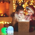 thumbnail image 4 of Luz nocturna, lámpara de noche para niños con control remoto, recargable por USB con función de temporizador, blanco cálido regulable, blanco frío, cambio de color RGB, 4 of 5