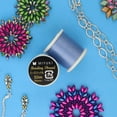 thumbnail image 2 of Miyuki Beading Thread – Pre-Waxed Nylon String for Stringing Projects, 50 Meter/55 Yard Spool, Light Blue Color, .2mm Diameter, Made in Japan, 2 of 7