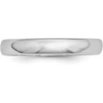 thumbnail image 3 of Avariah Diamonds Solid 10k White Gold 3.2mm Half Round Wedding Band Size 8 - Ring Size 8.0, 3 of 8