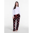 thumbnail image 2 of Spider-Man Women's Minky Fleece Pajamas Pants with Pockets, Sizes XS-3X, 2 of 5