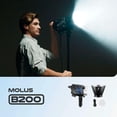 thumbnail image 2 of Luz LED LED Zhiyun Molus B200 bicolor con softbox y soporte, 2 of 7