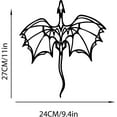 thumbnail image 3 of Jienlioq Home Decorations,Dragon Metal Wall Art Legendary Dragon Art Mythical Wall Decor Unique Home Decor Game Room Sign, 3 of 6