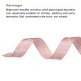 thumbnail image 3 of 1 Inch 50 Yard Wide Satin Ribbon Grosgrain Valentine Wedding Ribbon for Gift Wrapping, Just for You, Dusty Rose, 3 of 6