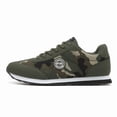 thumbnail image 4 of Men's Camo Sneakers, Low-Top Shoes with Fabric Upper, TPR Sole, Camouflage & Green, Compatible for Hiking, Running & Outdoor, Stability for Rough Terrain, Casual Wear (Ideal for Gym, Daily Use), 4 of 8