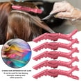 thumbnail image 4 of Hair Claw Clips Color Distribution Clip Haircut Distribution Clip Hair Salon Long Mouth Clip, 4 of 6