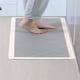 thumbnail image 2 of Alfombra de cocina geométrica REGALWOVEN, tapete de cocina acolchado anti-fatiga, alfombra cómoda impermeable y antideslizante gris 18" x 28", 2 of 6