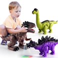 thumbnail image 1 of Dinosaur Toys TEMI Electric Walking, paquete de 3 unidades para niños de 2 a 5 años, 1 of 8