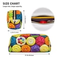 thumbnail image 4 of Goofa Brightly Colored Cupcakes Pattern Leather Pencil Case, Pencil Pouch, Pencil Bag, Pen Case, Pen Pouch, Pen Bag, Pencil Pouches, Pencil Bags,College Pencil Case, 4 of 7