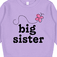thumbnail image 3 of Inktastic Big Sister Butterfly Announcement Toddler Sweatshirt, 3 of 4