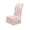 🥝 Pink_Hot#1224, variant on Stretch Velvet Dining Chair Cover – High Elastic Polyester, Skirted Design, Solid Color, Fits 15-24” High-Back Chairs, Anti-Slip, Protective, Home Hotel Decor