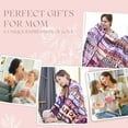 thumbnail image 5 of Gifts for Mom from Daughter, Mom Birthday Gifts from Son, Best Mom Blanket from Children, Gifts for Mothers Day, Christmas Bday Presents for Mother in Law Mom Throw Blanket 50" X 60", 5 of 5
