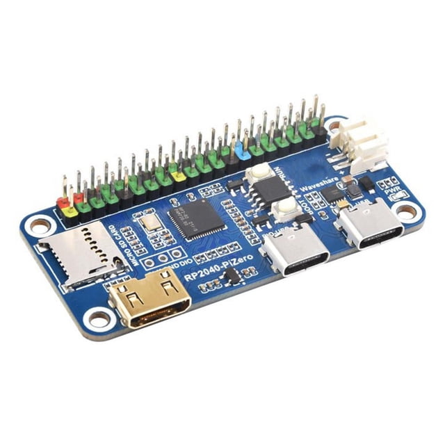 RP2040-PiZero basado en RP2040 para reemplazo de microcontrolador RPi RP2040✨ H4P1