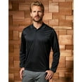 thumbnail image 3 of Premier Mens Long Sleeve Coolchecker Pique Polo Shirt, 3 of 4