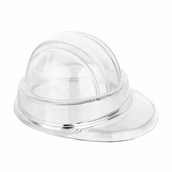 Cap Shaped Acrylic Candy Boxes 24 Pack 1.33"X2.59"X2.04"