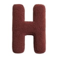 thumbnail image 1 of A To I Creative English Letter Pillow Alphabet LOVE Combination Sofa Bedside Simple Special Shaped Pillow, 1 of 9