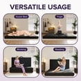 thumbnail image 6 of Cozylore 6 inch Tri Fold Mattress Twin Size Memory Foam Mattress Portable Guest Bed with Washable Cover and Non-Slip Bottom, 75" x 38" x 6", 6 of 8
