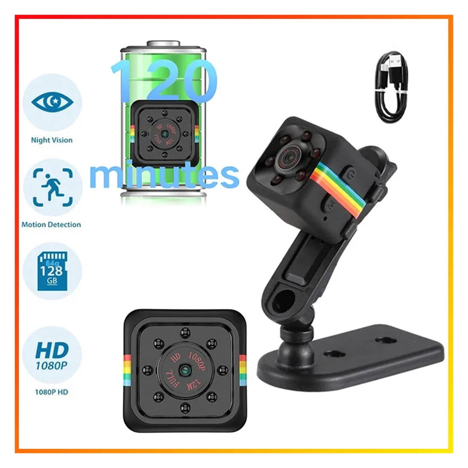 1080P HD Action Video Camera SQ11 Tinny Camera Sport DV Home Night Vision Small Camcorder Outdoor Mini Motion DVR wifi Mini Cam