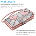 thumbnail image 7 of For Apple iphone 16e Case Wallet with Credit Card Holder for Women Men, Flip PU Leather Wallet Phone Case for iphone 16e 2025, Tekcoo Detachable Magnetic Kickstand Cover with Wrist Strap, Marble, 7 of 7