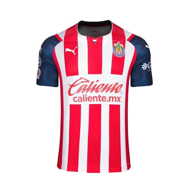 JERSEY PUMA CABALLERO CHIVAS LOCAL BLANCO/ROJO TEMP. 21-22 TALLA S