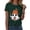 Dark Green, variant on Salem Shirt Women Halloween Witch Shirt Funny Salem Massachusetts Shirt Holiday Halloween Tee Tops (Dark Blue, L)