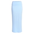 thumbnail image 5 of No Boundaries Foldover Maxi Skirt, Women's & Women's Plus XXS-4X, 5 of 6