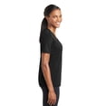 thumbnail image 2 of Sport-Tek LST340 Ladies PosiCharge RacerMesh V-Neck Tee Exercise Shirt, 2 of 3