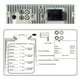thumbnail image 2 of Car Stereo 7 colores Led Radio estéreo para coche BT Autoradio Dual USB Carga rápida USB Audio estér TOMSHOO Car Stereo, 2 of 7