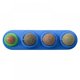 thumbnail image 1 of Juguete de bola de hierba gatera para lamer gatos, bocadillos de hierba gatera comestibles naturales, golosinas giratorias para lamer, juguete de pared adhesivo para gatos y gatitos TUNC Sencillez, 1 of 5