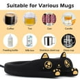 thumbnail image 2 of WJCA 3-Temperature Smart Mug Warmer, Auto Shut-Off Heating Pad for Coffee Tea Milk, Multi-Purpose Desk Candle Warmer, Assorted Colors., 2 of 7