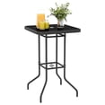 thumbnail image 1 of Outsunny Table de Bar d'Extérieur Hauteur de Bar 41,3 Pouces Table de Patio avec Trou pour Parasol, 1 of 10