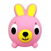 Jabber Ball Toy Squeeze and Play Sound Ball - Pink Bunny