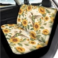 thumbnail image 3 of Uorisanigo Sunflower Hummingbird 14 Pack Car Accessories Set with Cars Seat Covers Auto Steering Wheel Accessories and Cars Headrest Cover Armrest Cover Soft Fashion Universal Fit Car SUV, 3 of 6