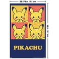 thumbnail image 3 of Pokémon: Pikachu Cutie Collection - Squares Wall Poster, 22.375" x 34", 3 of 4