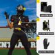 thumbnail image 5 of Guantes de Fútbol Americano NXT NXTRND G1 Pro Hombre Talla S Negra, 5 of 7