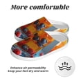thumbnail image 6 of KLL Refreshing Fruit Infused Drinks Pattern Adult Unisex Cozy Slippers,Fuzzy Slip-on Slippers TPR Sole Slippers Comfort Plush Home Footwear for Indoor & Outdoor-46/47, 6 of 7