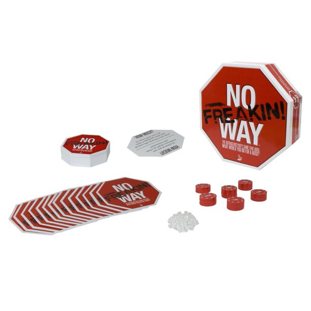 Juego Pressman No Freakin Way Cartas, gemas y fichas