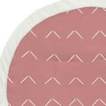 thumbnail image 2 of Sweet Jojo Designs Diamond Tuft Mauve Pink and White Baby Play Mat, 2 of 4