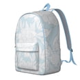 thumbnail image 3 of Spring Garden Bloom Backpack – Romantic Floral Print, Lightweight Canvas Bookbag with Large Capacity for Women and Students, 3 of 5