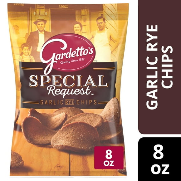 Gardetto's Special Request Garlic Rye Chips Snack Bag