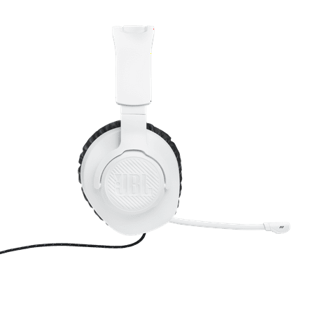 JBL - Quantum 100P Wired Gaming Headset - White