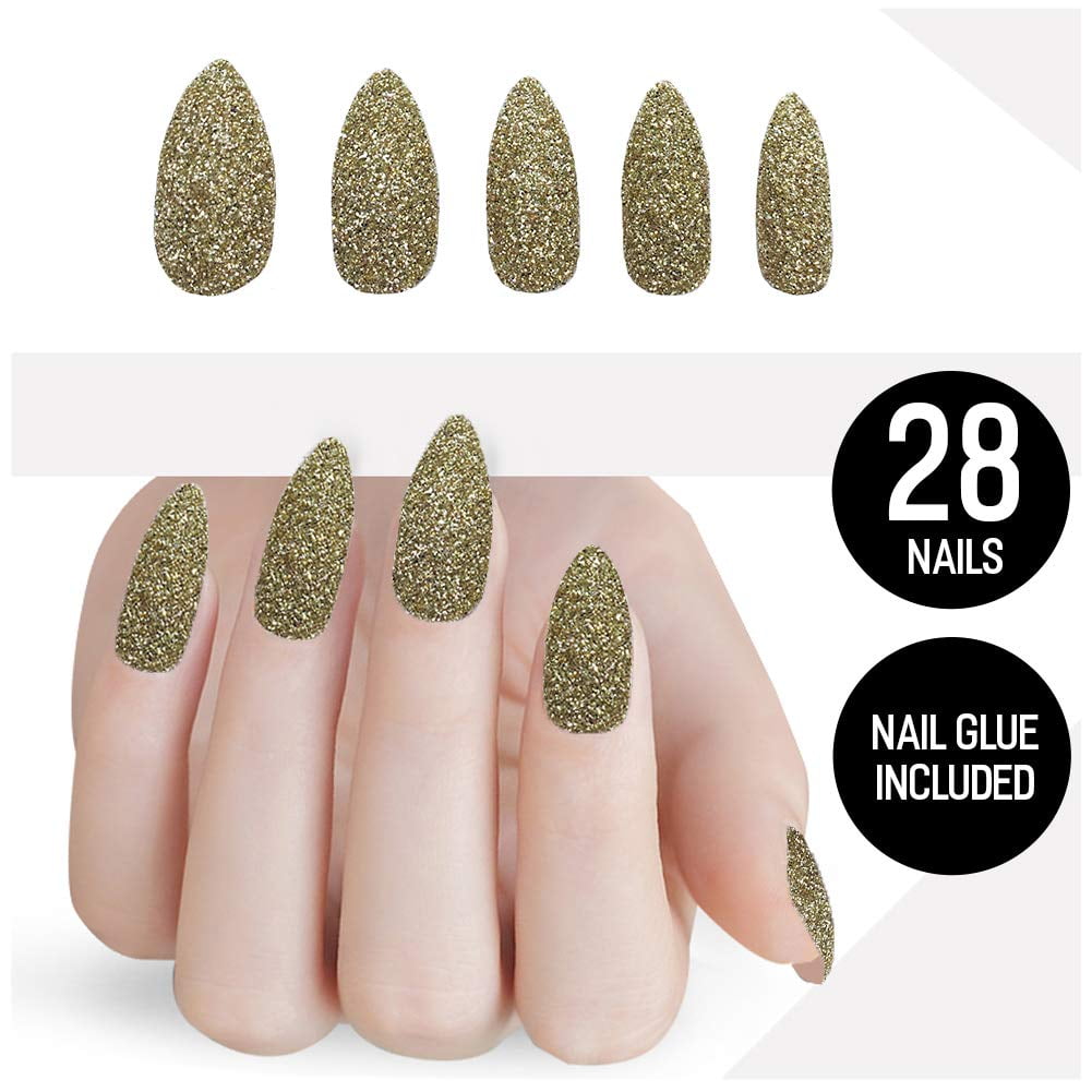 Tip Beauty PressOn Nails, 24K