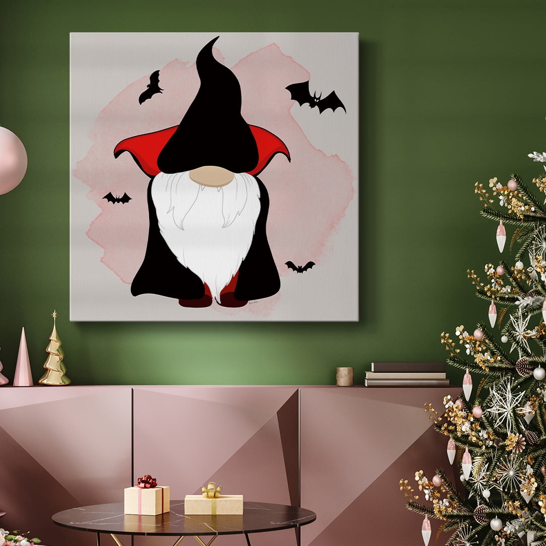Dracula Gnome- Gallery Wrapped Canvas