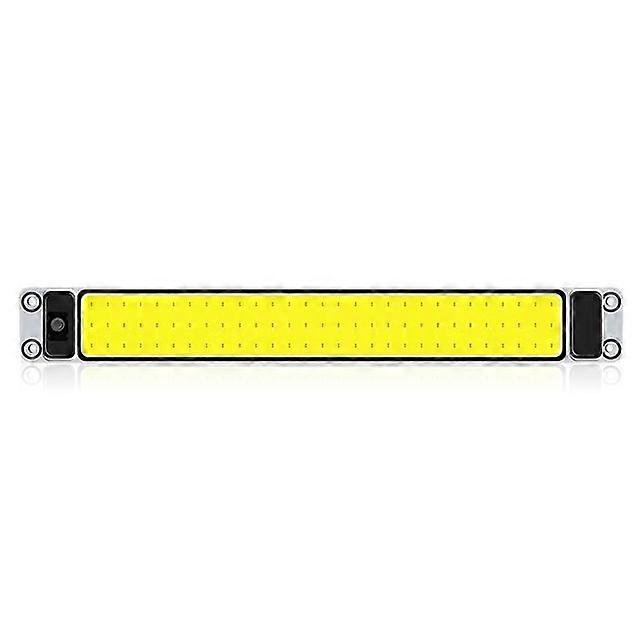 Tira de luces LED de lectura nocturna para coche, 54 LED, 12-24 V, luz interior de techo con interruptor de encendido/apagado para furgoneta, camión, autocaravana, barco, 12 V
