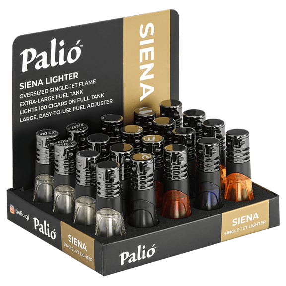 Palio Siena, 20ct Cigar Lighter, Retail Display Pack