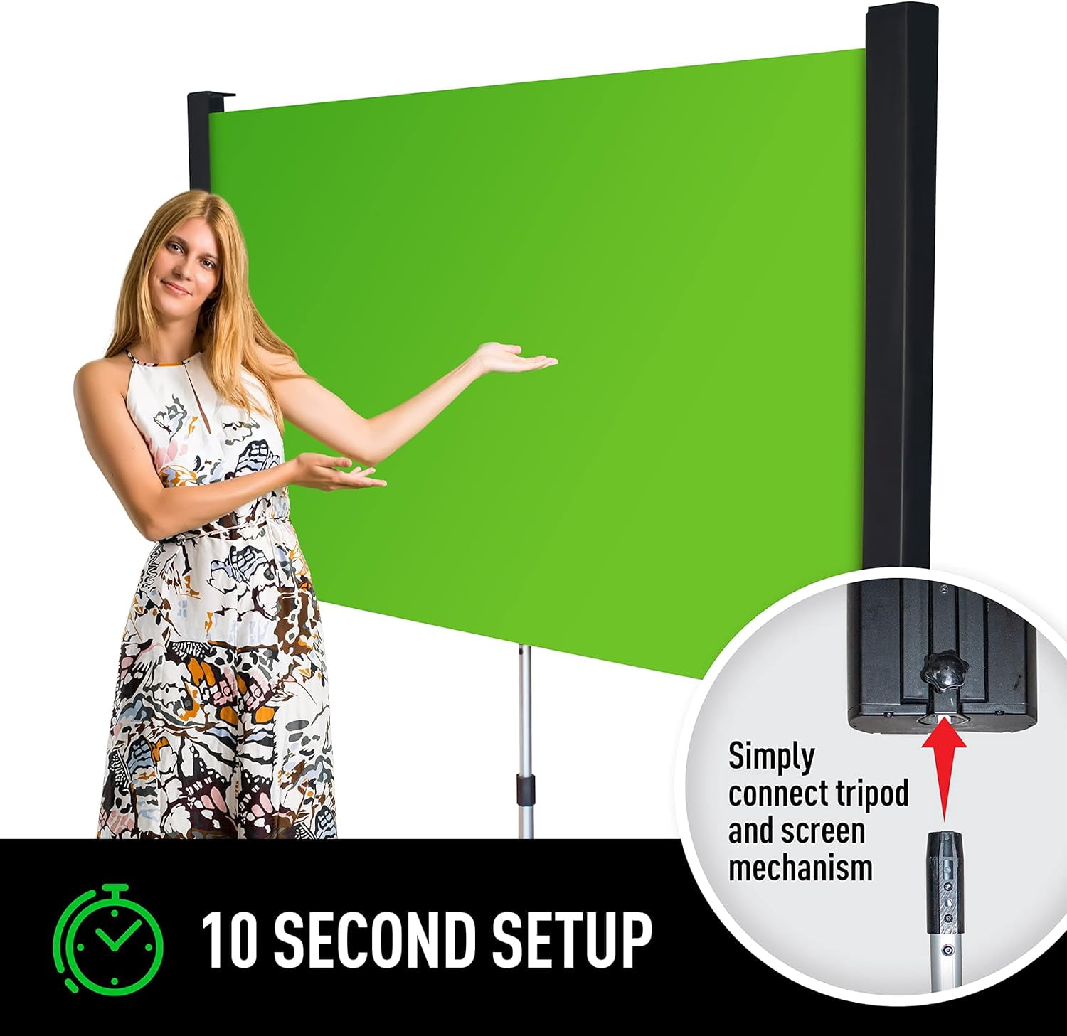 Valera Performer Green Screen & Stand